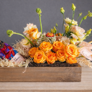 Champagne and Flowers