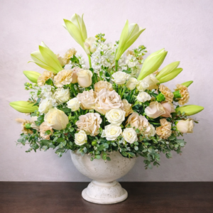 French Provincial Classic in White, Creams and Greens